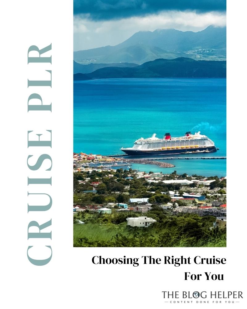 Choosing The Right Cruise For You