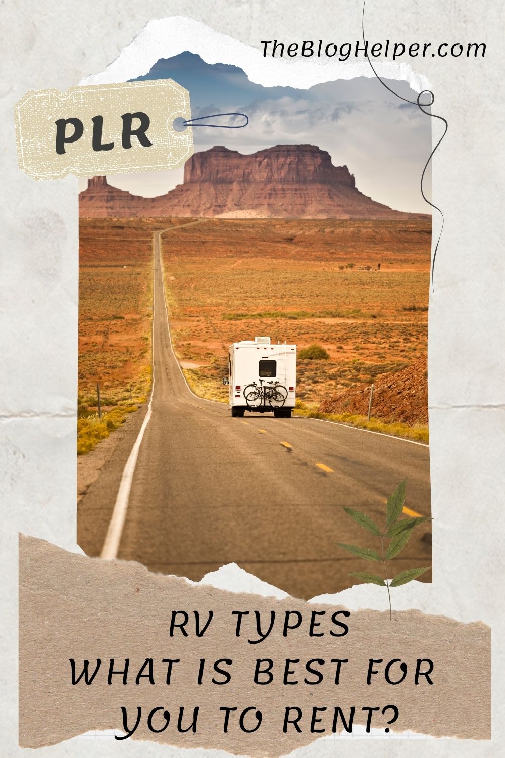 RV Types – What is best for you to rent PLR #plr #rving
