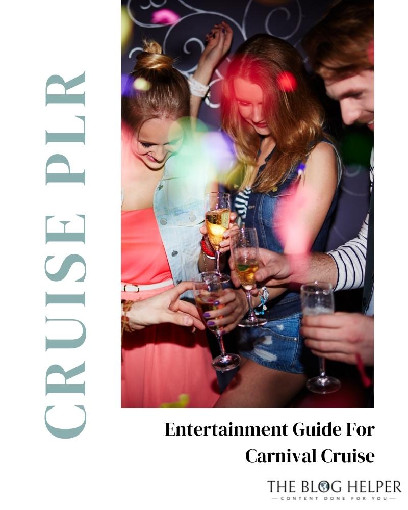 Entertainment Guide For Carnival Cruise Ships