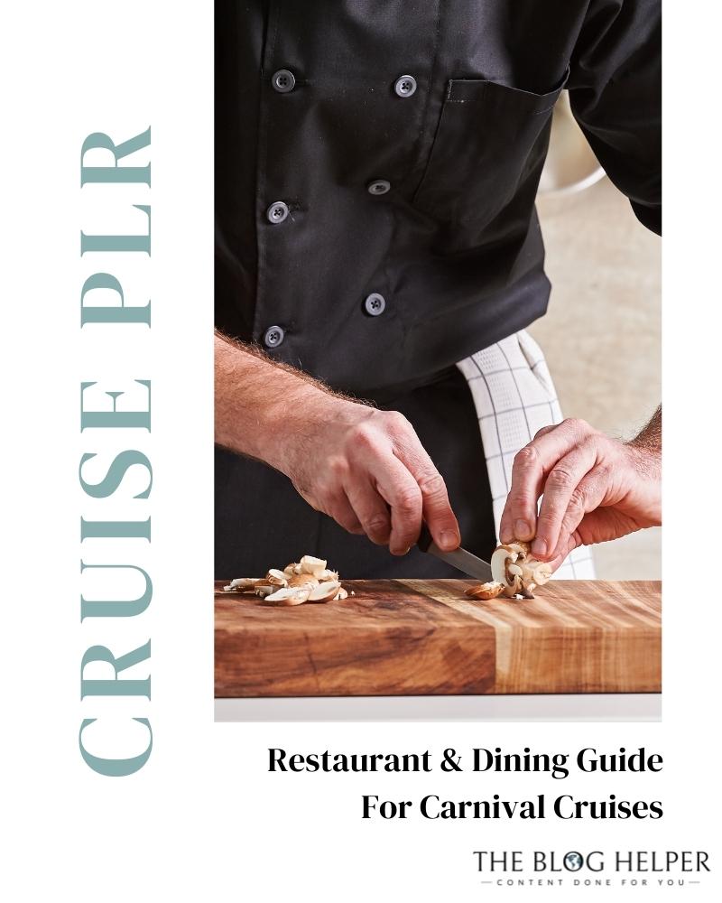 Restaurant & Dining Guide For Carnival Cruises