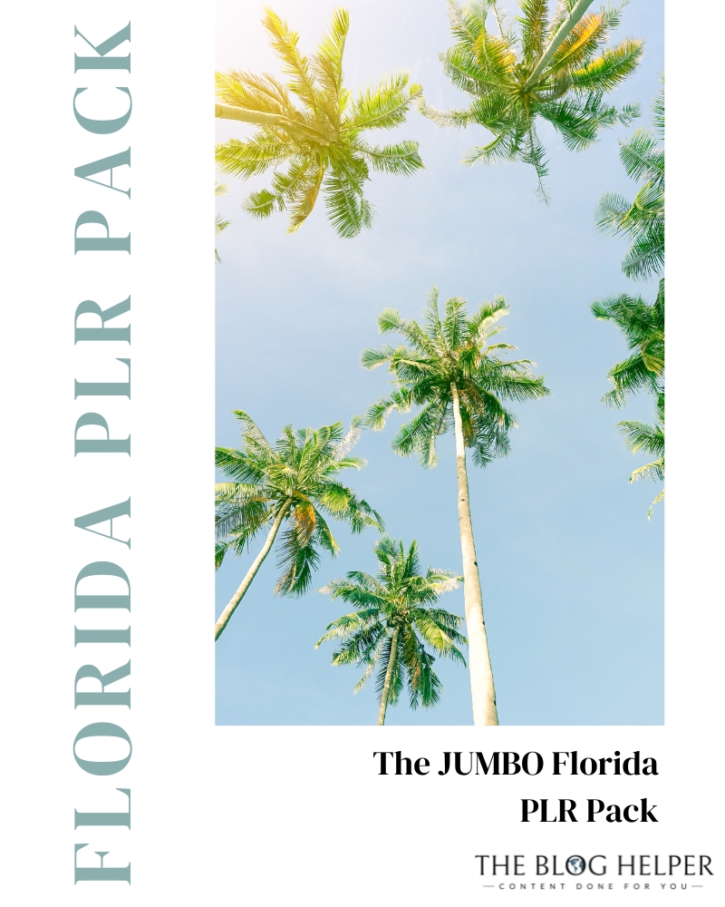 The JUMBO Florida PLR Pack