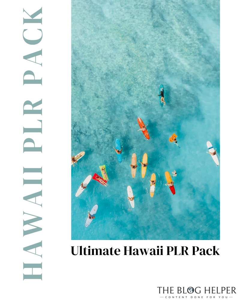 The ULTIMATE Hawaii PLR Pack