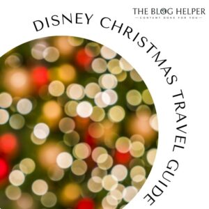 Disney Christmas Travel Guide