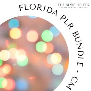 Florida PLR Bundle - Cyber Monday