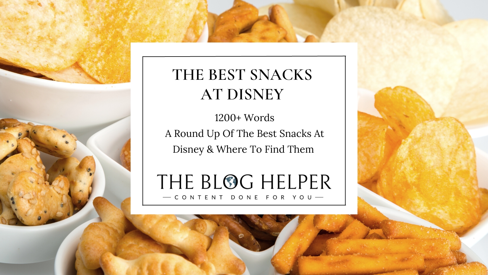 The Best Snacks At Disney 