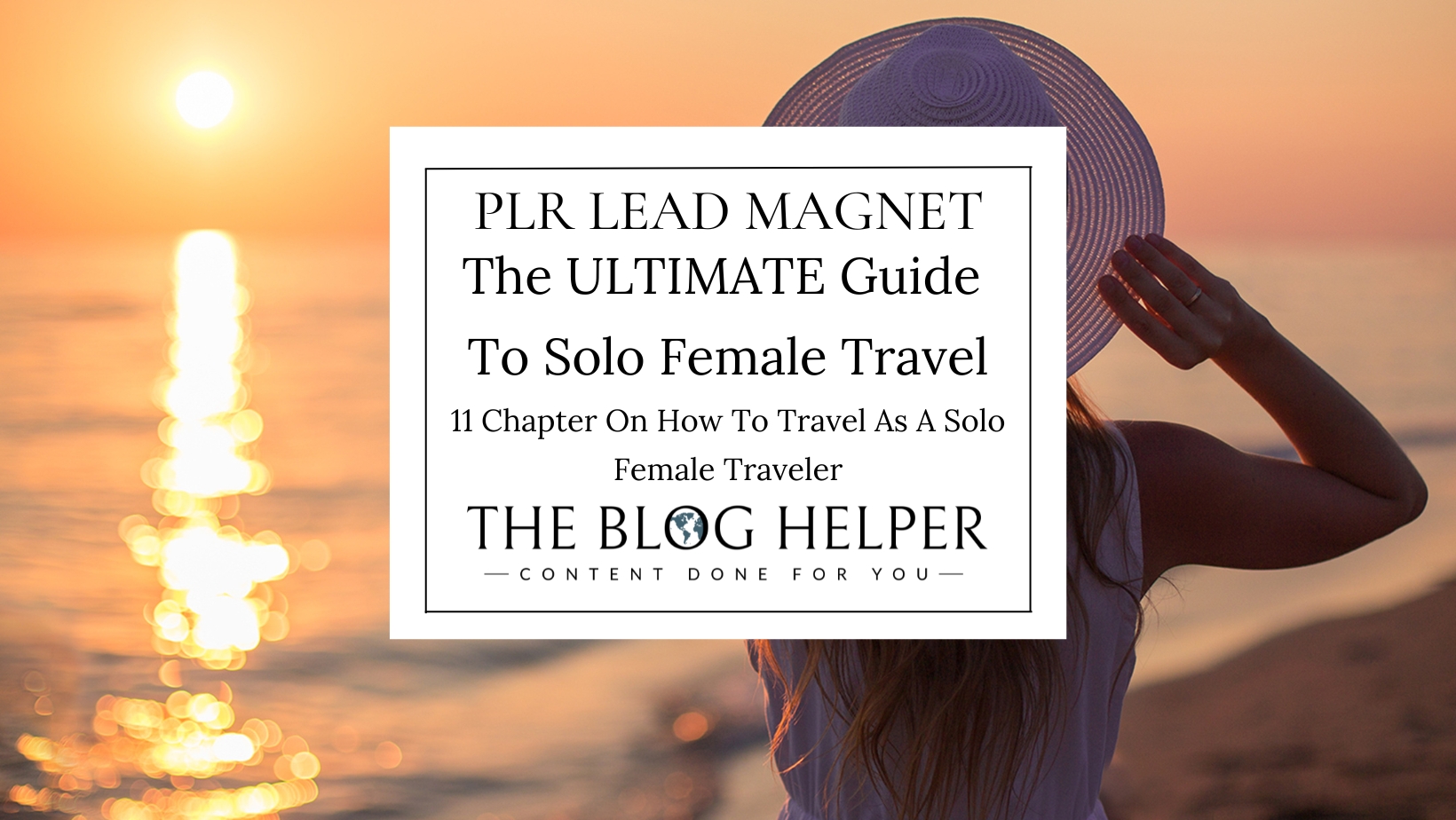 The ULTIMATE Guide To Solo Female Travel 